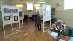 Shefford Art Exhibition interior