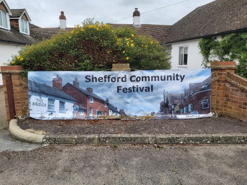 Shefford Community Festival banner