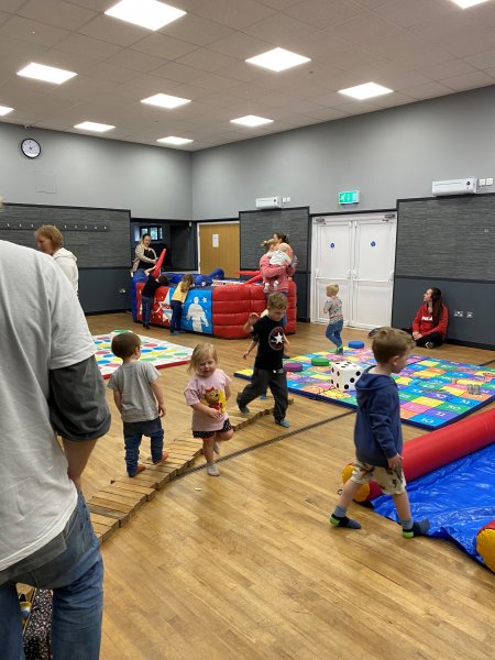 STMA bouncy castle afternoon