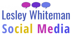 Lesley Whiteman Social Media logo