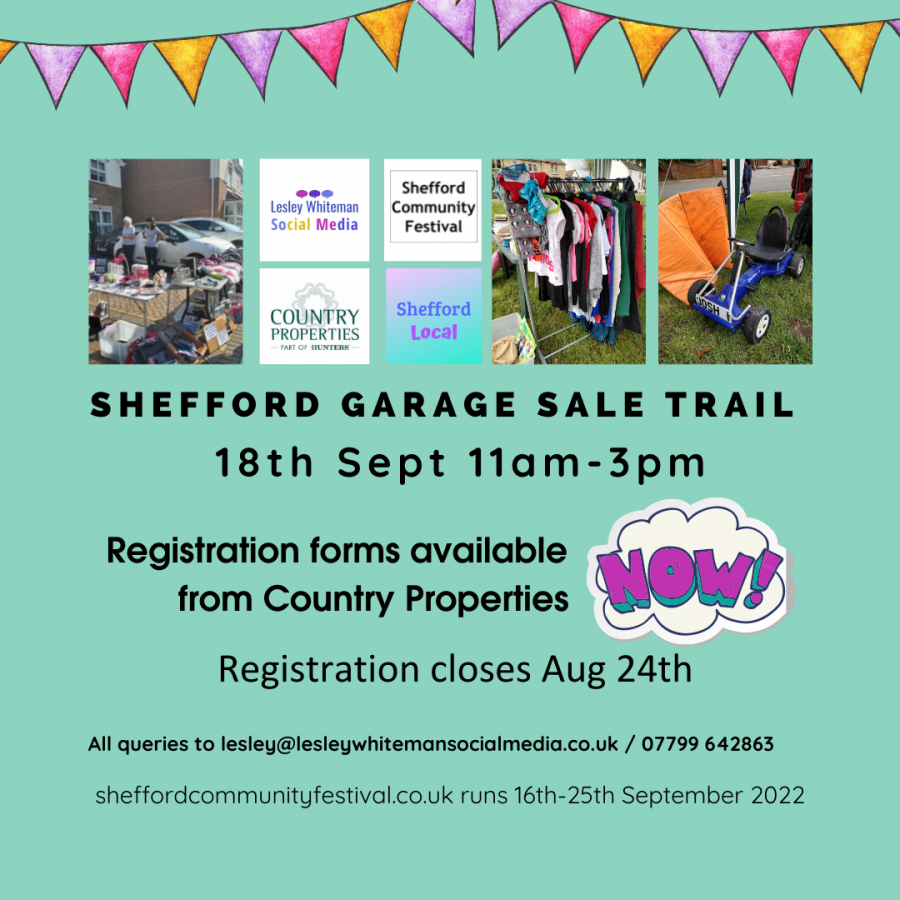 Garage Sale Trail registrations