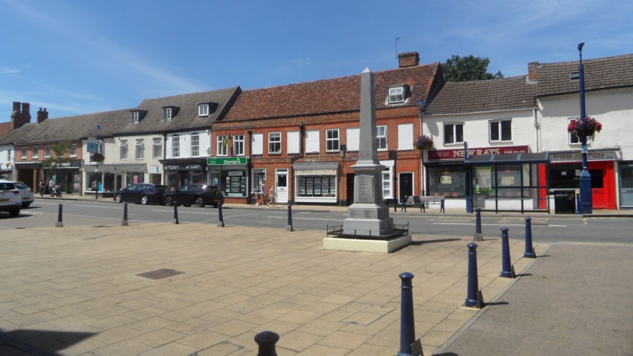 Shefford town centre