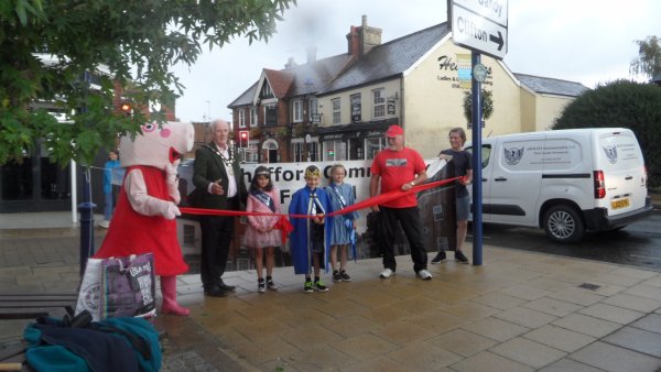 Ribbon cutting