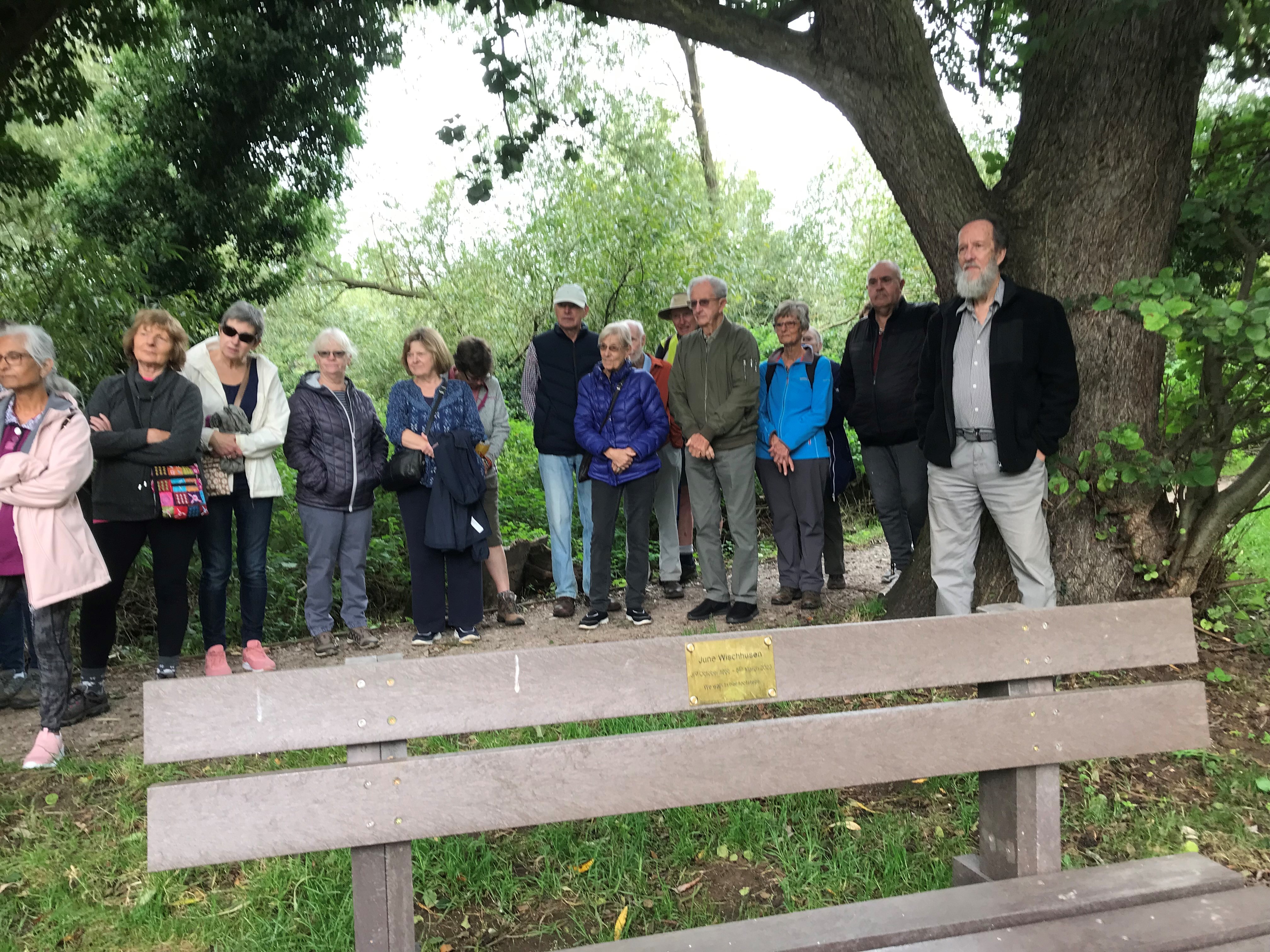 Health walk by the river