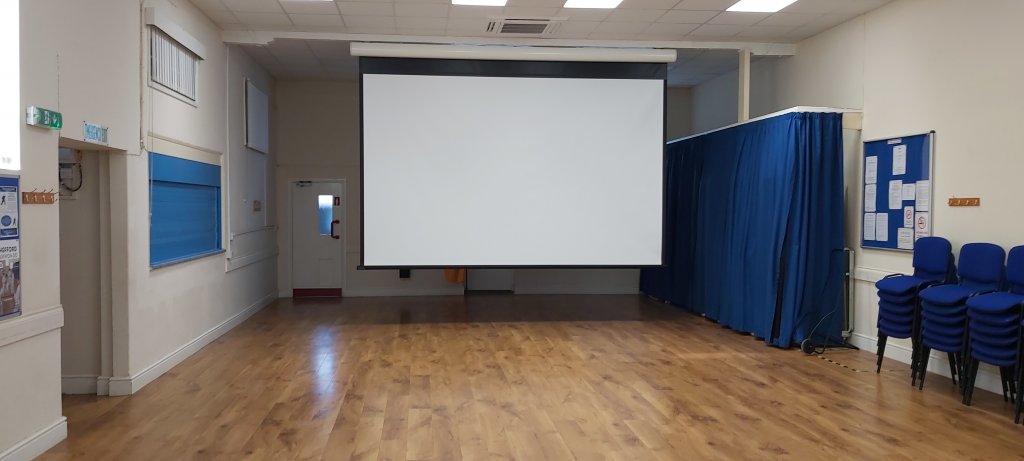 Hall AV and screen
