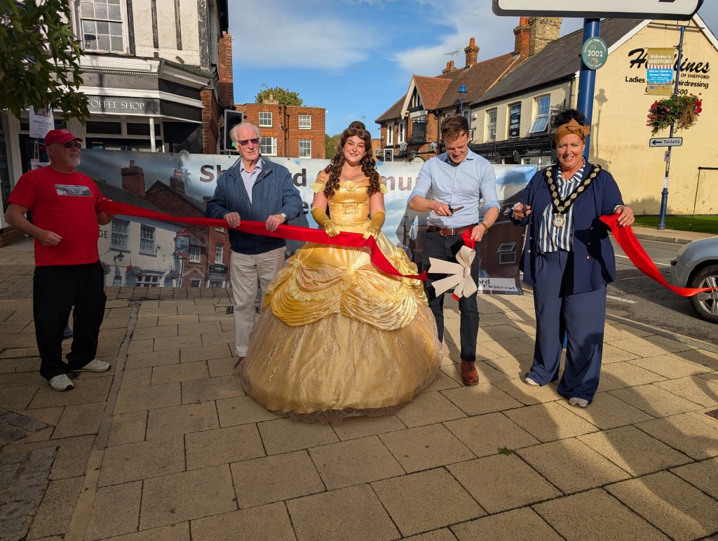 Ribbon cutting