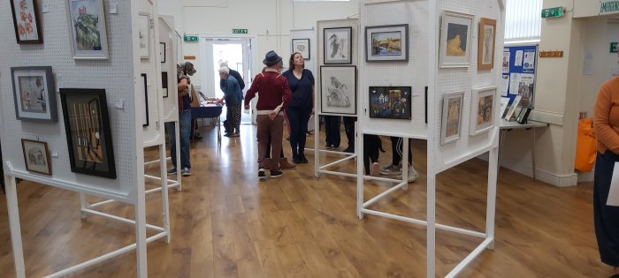 Art Exhibition interior