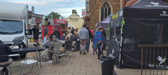 Street food in Shefford