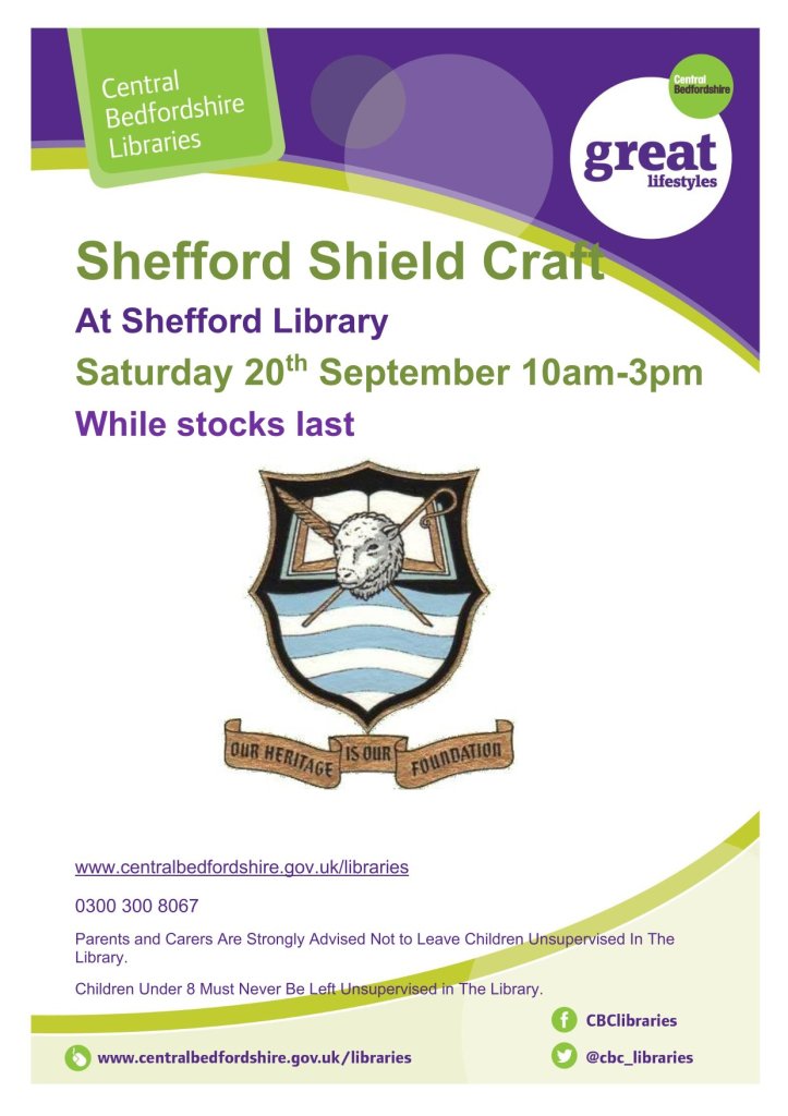 library shield craft 25-1