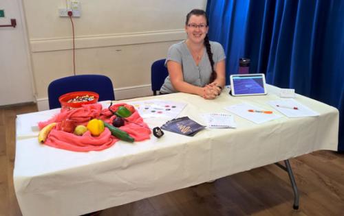 Barnwell Music stall at Shefford Community Hall Open Day