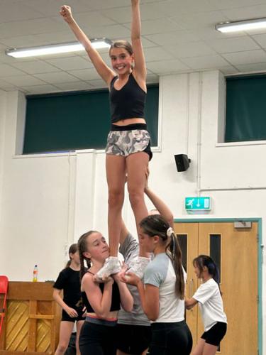 Tumbling and Cheerleading