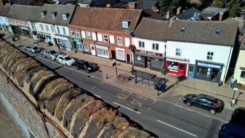 View from the top of St Michael's Church Tower