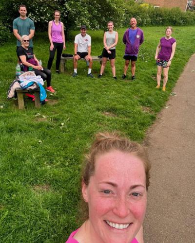 Wellbeing event at Millennium Green