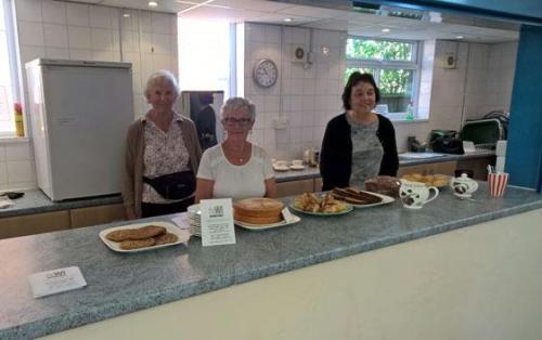 Shefford Women's Institute at the Shefford Community Hall Open Day